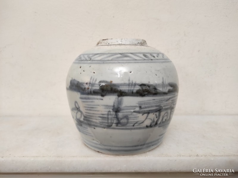 Antik kínai porcelán tea gyömbér tartó váza Kína Ázsia 152 5610