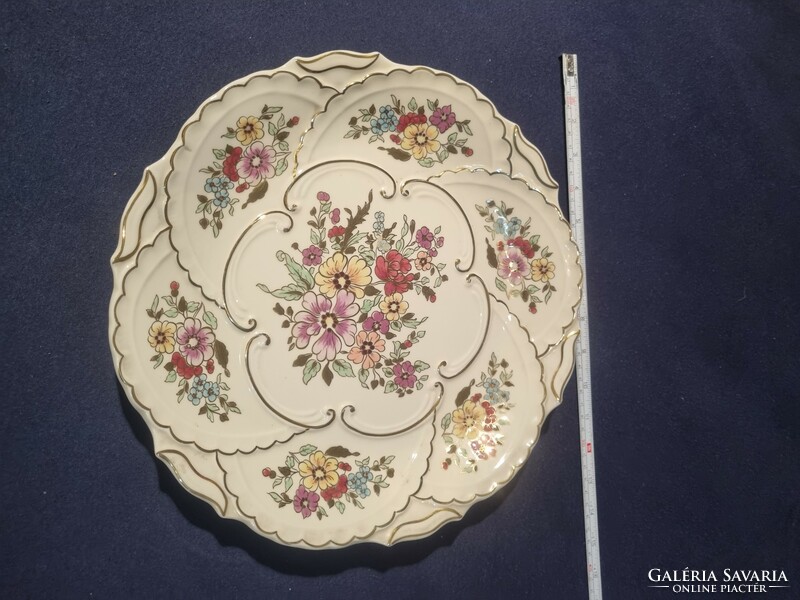 Zsolnay bowl wall plate
