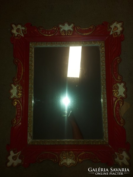 Tükör, 46x35 cm+keret