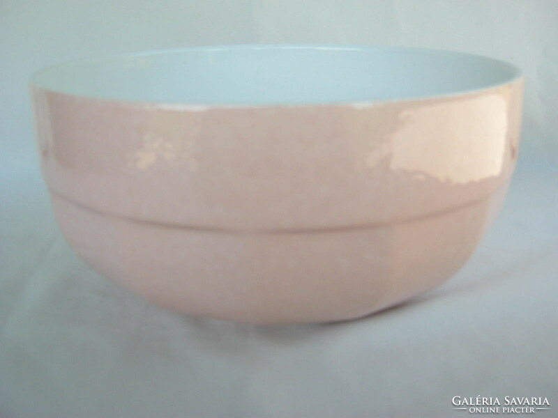 Retro ... Kispest granite ceramic pink bowl