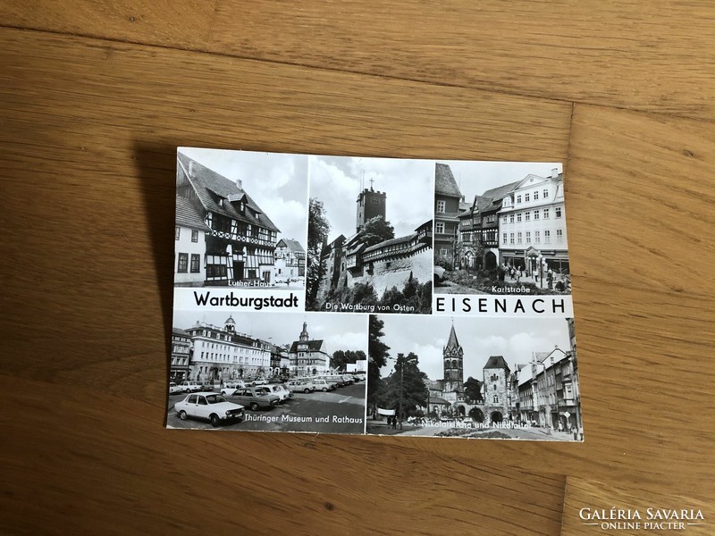 Wartburgstadt postcard