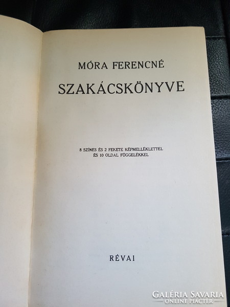 Móra Ferencné Szakácskönyve-Reprint kiadás