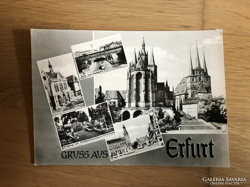 Erfurt postcard