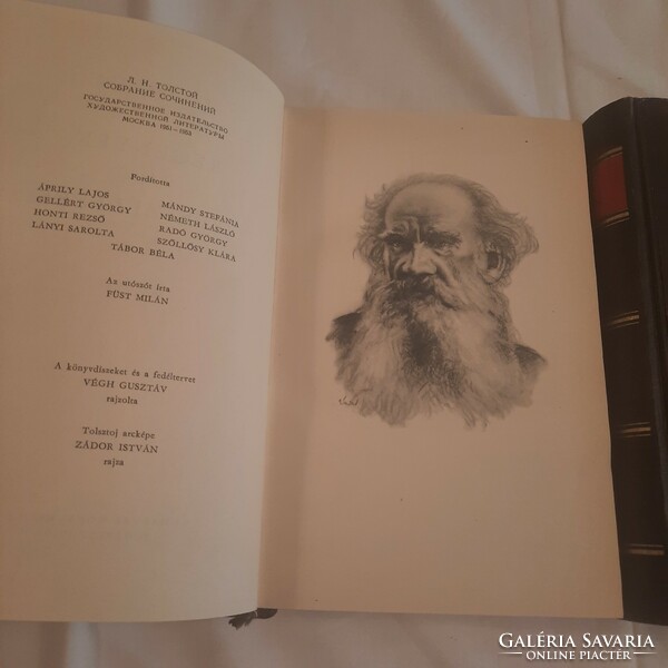 Tolstoy: novels and short stories i-ii., Uteltászód new Hungarian publishing house 1956