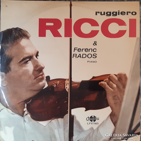 Ruggiero ricci and rados ferenc lp vinyl vinyl record absolutely rare !!