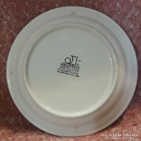 Vadkacsás porcelán tányér (M2675)