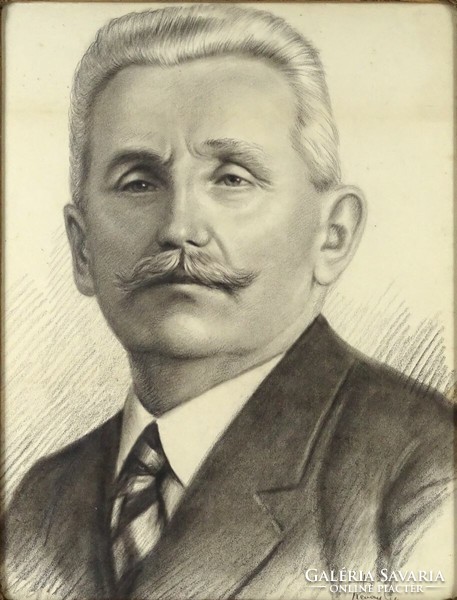 1J349 révay gy. : Male portrait 1954