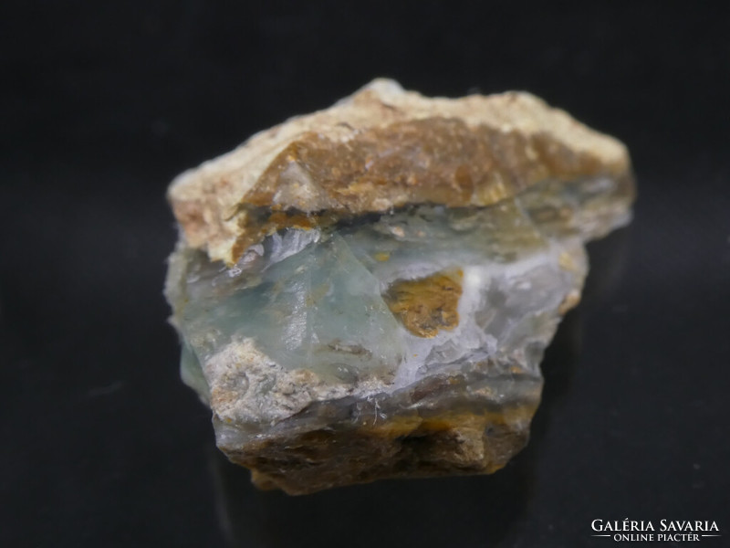 Andean opal: natural, blue-green opal mineral from the northwestern coast of Peru. 11.45 grams