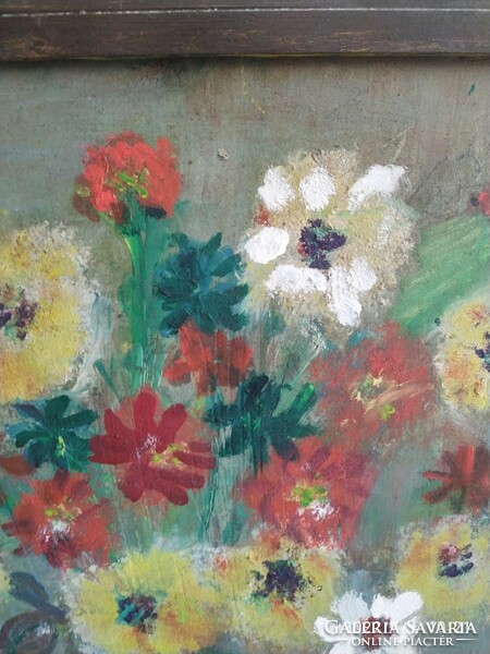 Antique painting for sale! Bouquet of flowers