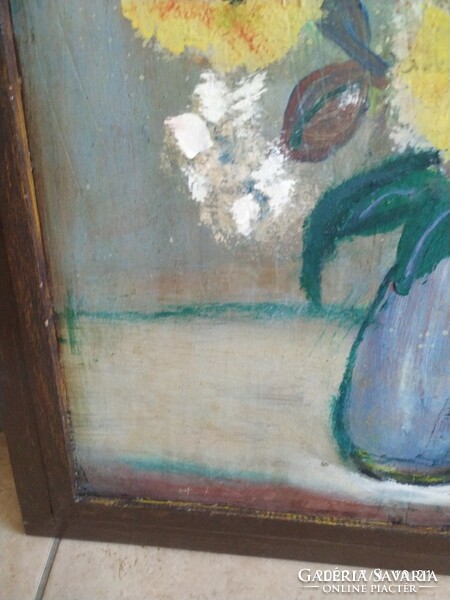 Antique painting for sale! Bouquet of flowers