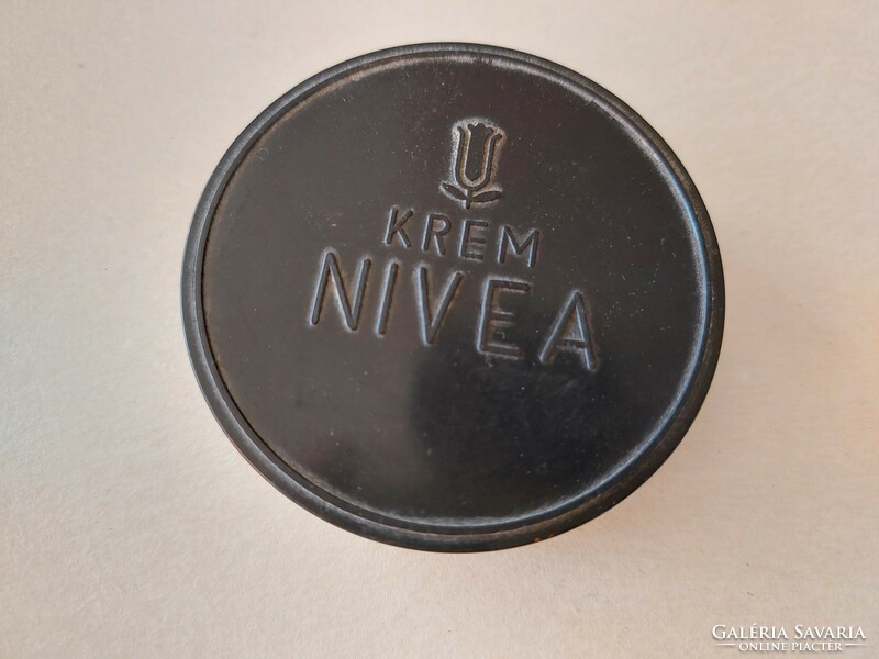 Régi Nivea krémes doboz műanyag