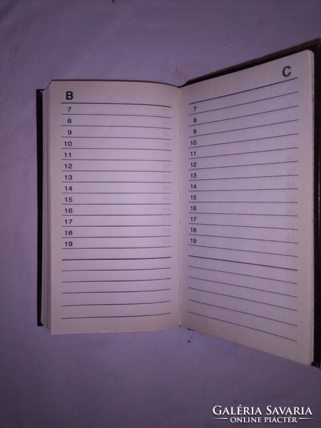 Deadline diary - with calendar 1985/86/87 - blank book - for birthday