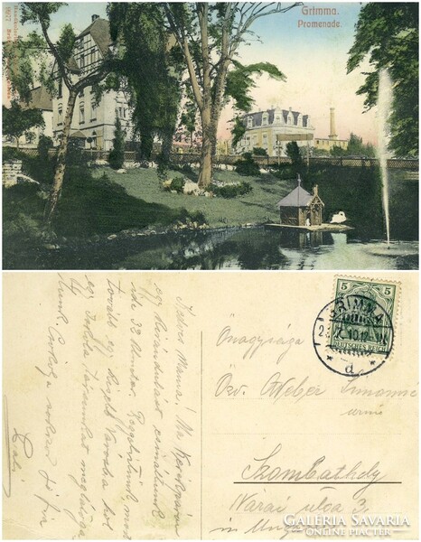 Old postcard - grimma