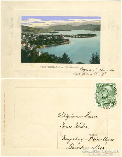 Old postcard - pörtschach am wörthersee