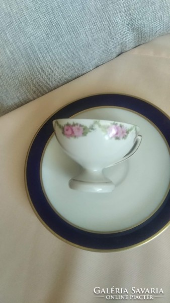 Antique wild rose coffee cup