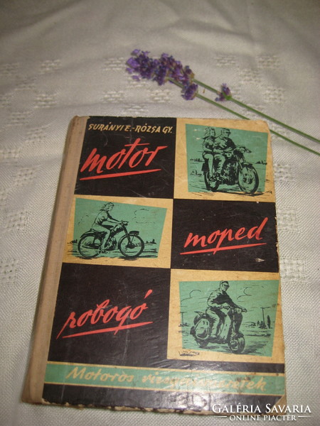 Surányi E. - Rózsa Gy .   Moped Motor - robogó  1959 .