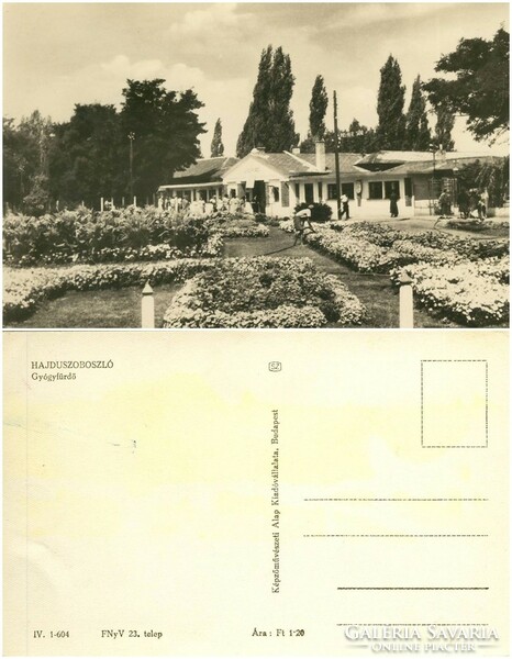 Old postcard - Hajdúszoboszló spa