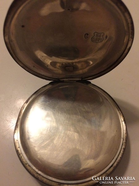 Antique silver pocket watch