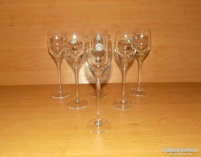 Retro stemmed glass set, never used! (2/K)