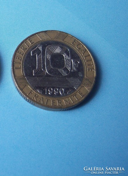 Francia 10 Francs érme