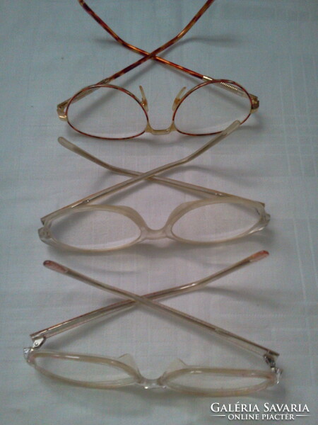 Szemüveg, dioptriás szemüveg 3 db