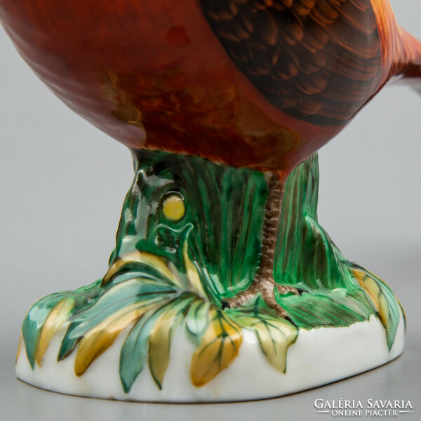 Antique Herend long-tailed pheasant figurine #mc1235