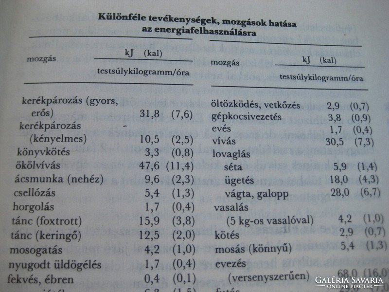 Dr Zajk G. -Gaálné Póda Benadett :   Diétáskönyv 1981    600 oldalon