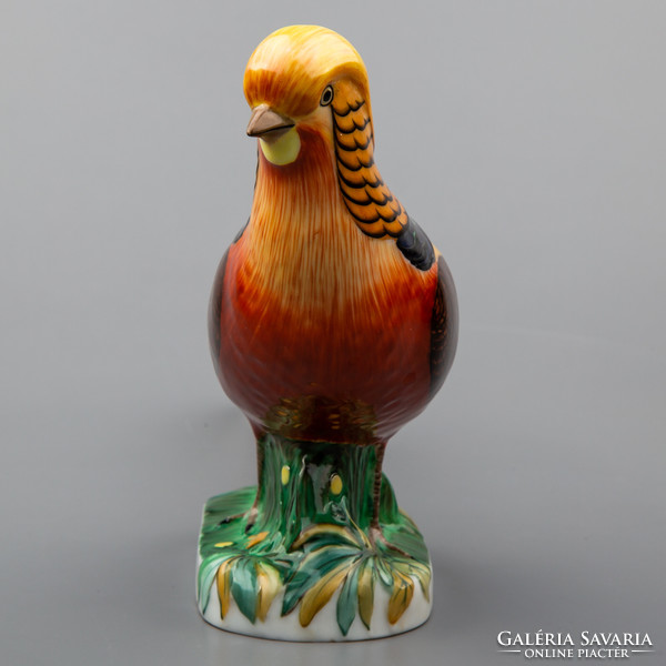 Antique Herend long-tailed pheasant figurine #mc1235