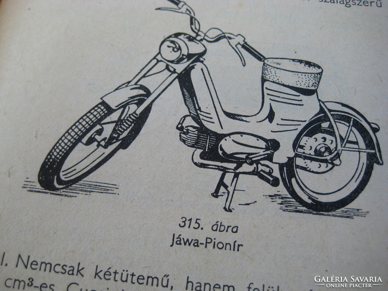 Suranyi e. - Mrs. Rose. Moped motorcycle - scooter 1959.