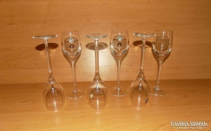 Retro stemmed glass set, never used! (2/K)