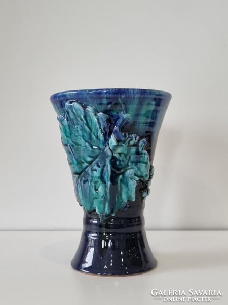 Morvay Zsuzsa művészi kerámia váza