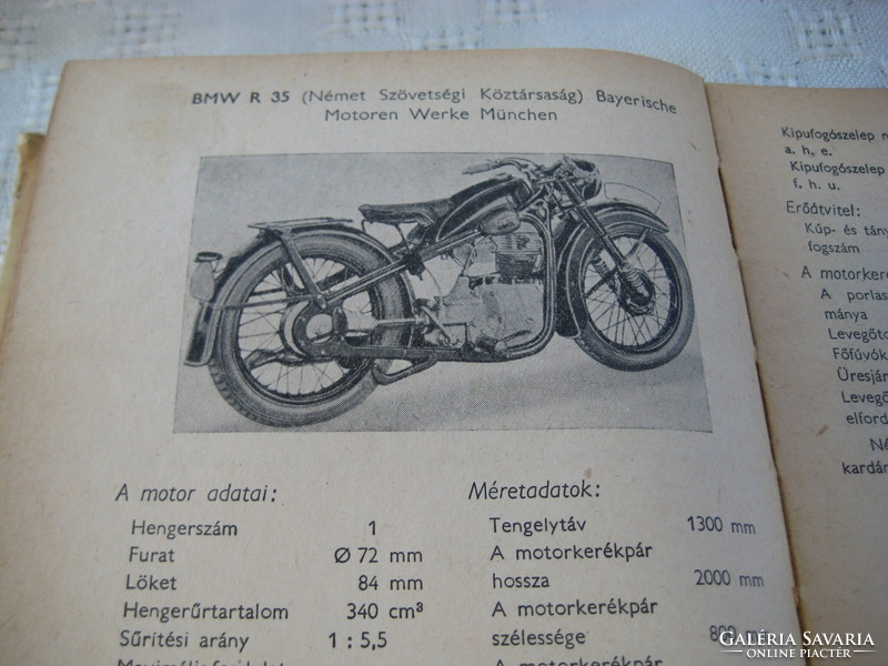 Surányi E. - Rózsa Gy .   Moped Motor - robogó  1959 .