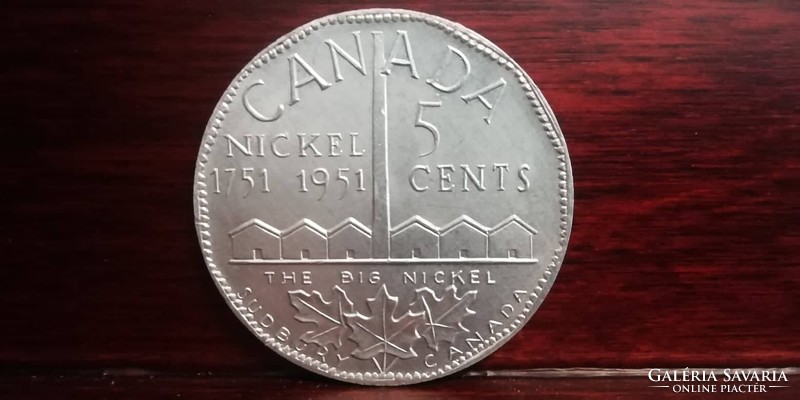 Canada 5 cent 1951 commemorative issue
