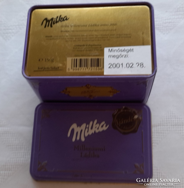 Milka metal box - millennium box -