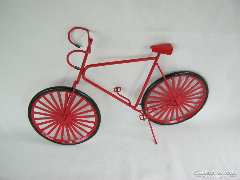 Festett fém bicikli kerékpár makett