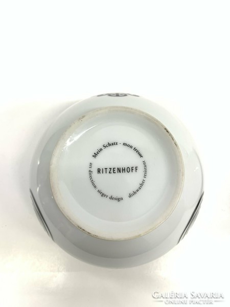 Különleges Ritzenhoff design porcelán doboz , szelence ékszertartó - 50099