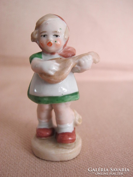 Fasold & Stauch Bock Wallendorf mini porcelán kislány