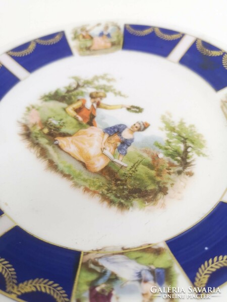 Flawless Czech alt Vienna porcelain plate - 50060