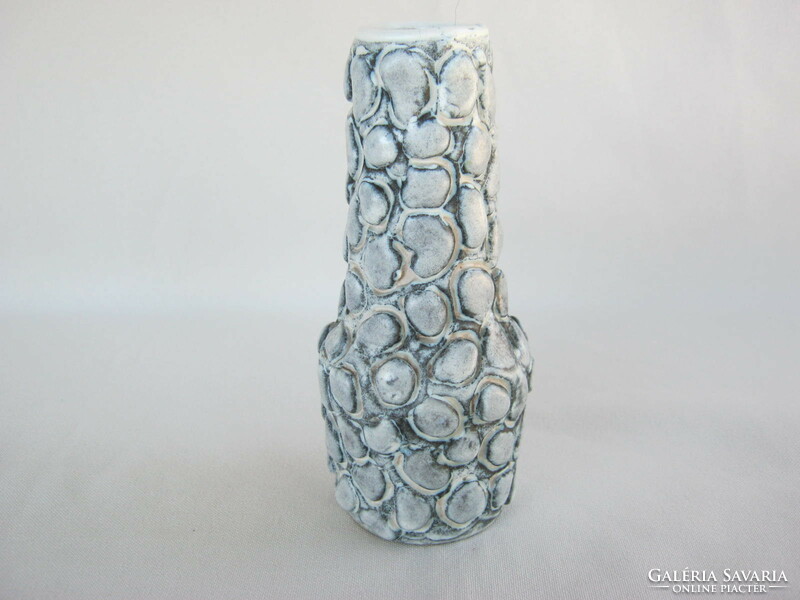 Retro ... Károly Király applied art ceramic vase