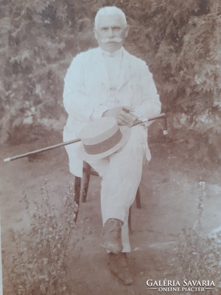 Régi férfi fotó 1918 vintage fénykép