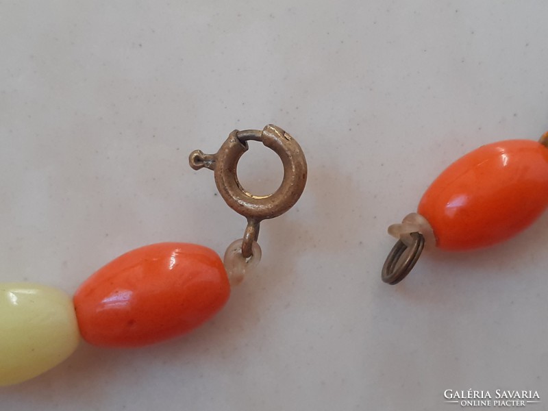 Old necklace vintage string of pearls 120 cm
