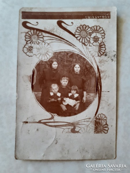 Old postcard 1915 photo postcard