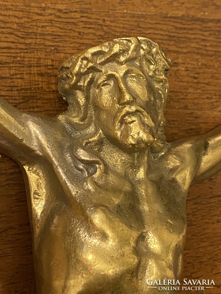 Brass casting of Christ