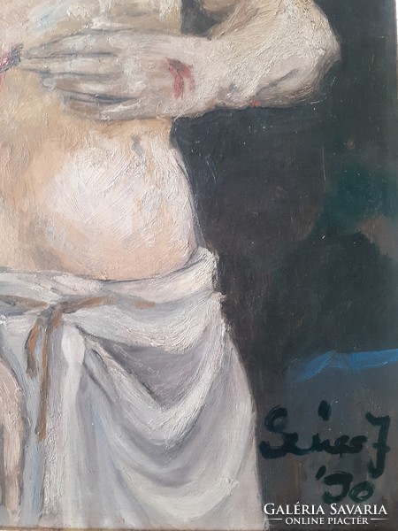 Ecce Homo Szűcs J.  festménye