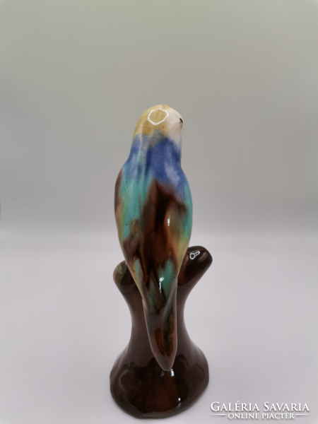 Ceramic parrot