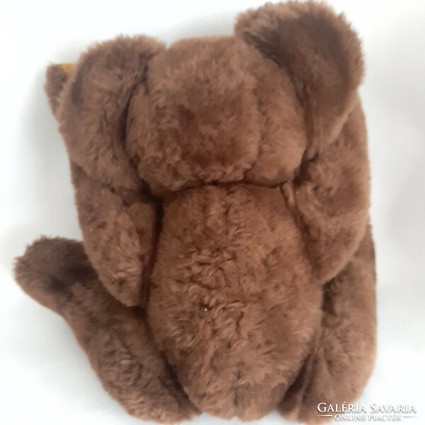 Plush brown teddy bear with pretty ears. (Not small!)