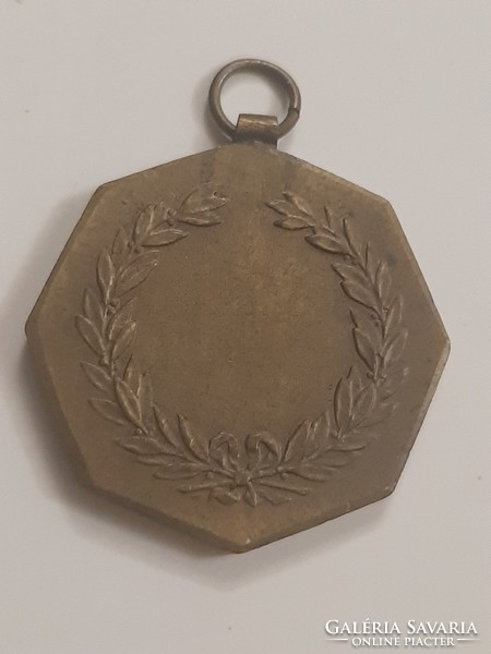 Hungarian swimming association antique sports medal 1893