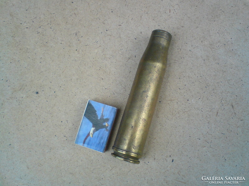 Old copper ammunition sleeve (cartridge case) 15 cm