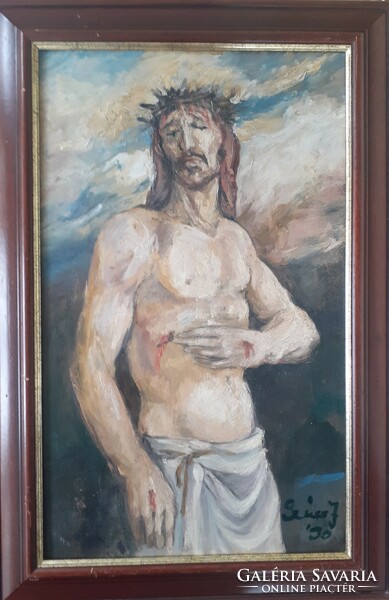 Ecce homo szűcs j. His painting