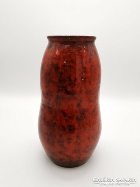 Retro iparművészeti váza, 27 cm
